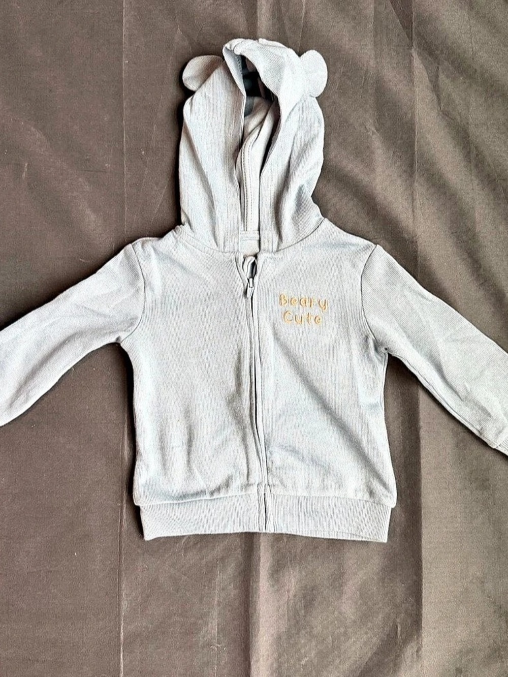 Small Story Beary Cute Organic Cotton Hoodie